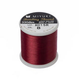 Miyuki Beading Thread Red 50m