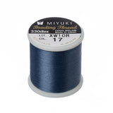 Miyuki Beading Thread Dark Blue 50m