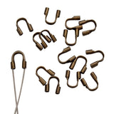 Antique Brass Wire Guards 10/pk