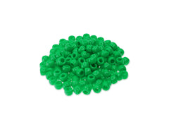 Pony Beads 175/pk - Opaque Kelly Green