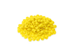 Pony Beads 175/pk - Opaque Yellow