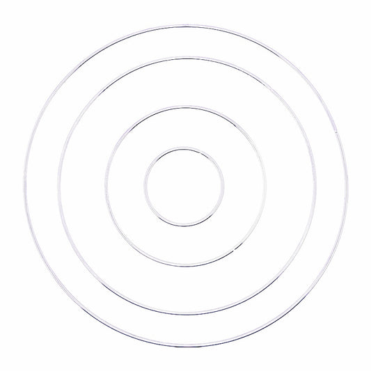 Silver Dream Catcher Ring 2" Round