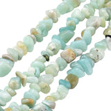 Amazonite Chips 5-8mm (Natural) 31.5" Strand