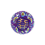 Sew-On Stone Turtle Sparkle 25mm Purple AB 10/pk