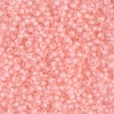 11/0 Miyuki Seed Beads #1934 Baby Pink Lined Semi-Frosted 22g