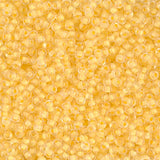 11/0 Miyuki Seed Beads #1936 Semi Matte Daffodil Crystal 22g