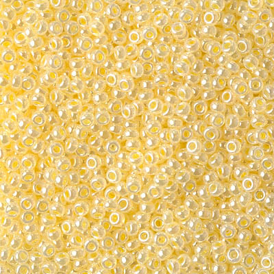 11/0 Miyuki Seed Beads #0514D Ceylon Creamy Yellow 22g