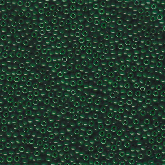 11/0 Miyuki Seed Beads #2048 Hunter Green 23g