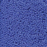 11/0 Miyuki Seed Beads #0417 Opaque Blue 22g