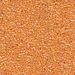 11/0 Miyuki Seed Beads #0423 Op Light Orange Luster 22g