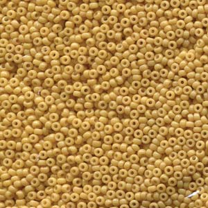 11/0 Miyuki Seed Beads #4452 Op Duracoat Cream 22g