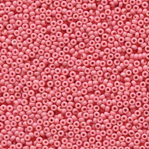 11/0 Miyuki Seed Beads #4463 Op Duracoat Pink 22g