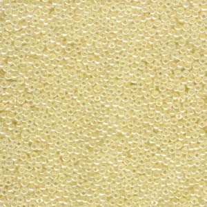 11/0 Miyuki Seed Beads #0514D Ceylon Creamy Yellow 22g