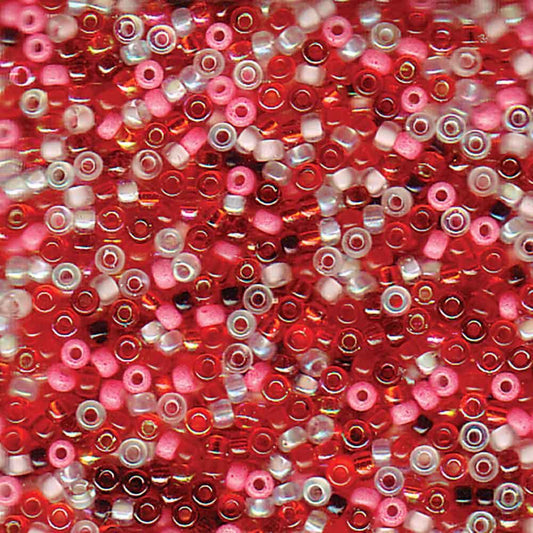 11/0 Miyuki Seed Beads Mix05 Strawberry Fields 22g
