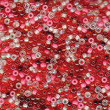 11/0 Miyuki Seed Beads Mix05 Strawberry Fields 22g