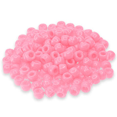 Crow/Pony Beads Opaque Light Pink 175/pk