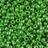 11/0 Toho Seed Beads #130 Op Lustered Mint Green 250g Bag