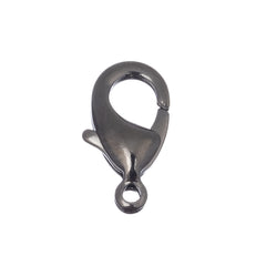 12mm Gunmetal Lobster Clasp 10/pk