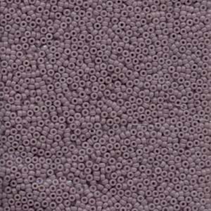 15/0 Miyuki Seed Beads #0410 Opaque Mauve 8.2g