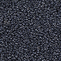 15/0 Miyuki Seed Beads #0451 Gunmetal 8.2g