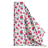 Cotton Fabric Kokum Ceremony White - Half Yard