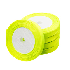 1/2" Satin Ribbon Yellow Green 25yd