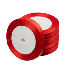 1/2" Satin Ribbon Red 25yd