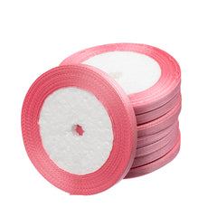 1/4" Satin Ribbon Pink 25yd