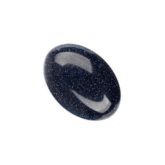 Gemstone Cabs, Oval 13x18mm Goldstone Blue (Synthetic/Dyed)) 2/pk