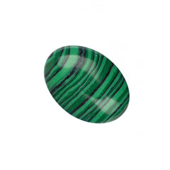 Gemstone Cabs, Oval 13x18mm Malachite (Synthetic/Dyed) 2/pk