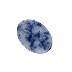 Gemstone Cabs, Oval 13x18mm Blue Spot Jasper (Natural) 2/pk