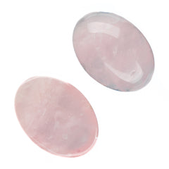 Gemstone Cabs, Oval 13x18mm Rose Quartz (Natural) 2/pk