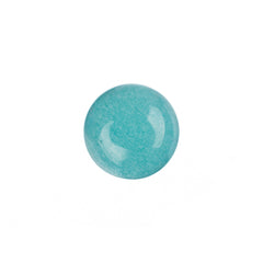 Gemstone Cabs, Round 12mm Jade Aqua (Natural/Dyed) 2/pk