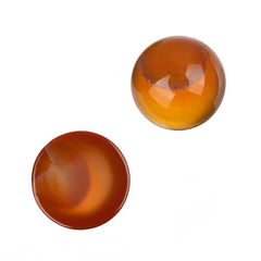 Gemstone Cabs, Round 12mm Agate (Natural) 2/pk