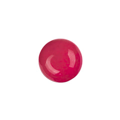 Gemstone Cabs, Round 12mm Agate Crimson (Natural/Dyed) 2/pk