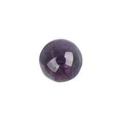 Gemstone Cabochon Round 12mm Amethyst (Natural) 2/pk