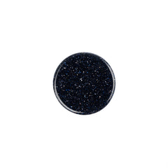 Gemstone Cabs, Round 12mm Goldstone Blue (Synthetic/Dyed) 2/pk