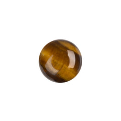 Gemstone Cabochon Round 12mm Tiger Eye (Natural) 2/pk