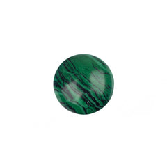 12mm Malachite (Synthetic/Dyed) Cabochons 2/pk