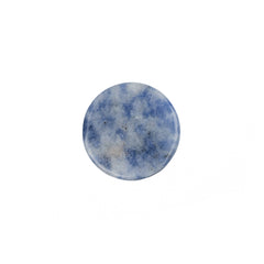 Gemstone Cabs, Round 12mm Blue Spot Jasper (Natural) 2/pk