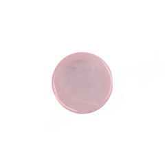 Gemstone Cabs, Round 12mm Rose Quartz (Natural) 2/pk