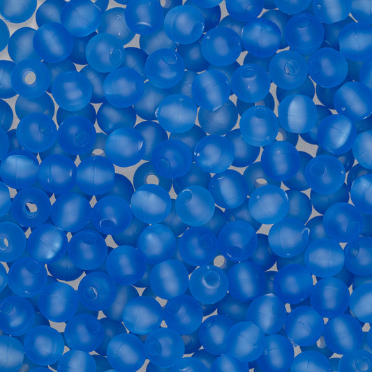 Round Fishing Beads 5mm Matte Oiled Dark Sapphire Approx 1000/pk