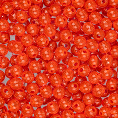 5mm Round Gold Flake Fire Red Fishing Beads Approx 1000/pk