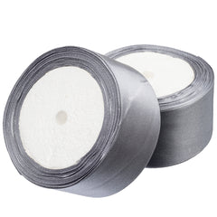 2" Satin Ribbon Grey 25yd