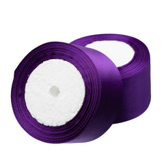 2" Satin Ribbon Purple 25yd