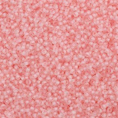 11/0 Miyuki Seed Beads #1923 Semi Matte Pale Pink Crystal 22g