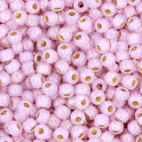 6/0 Toho Seed Beads #2120 S/L Milky Innocent Pink 8-9g Vial