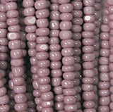 13/0 Czech Charlottes #23020 Opaque Light Amethyst 12str/Hank