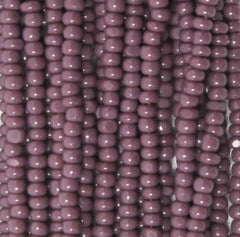 11/0 Czech Charlottes #23040 Opaque Amethyst 12str/Hank