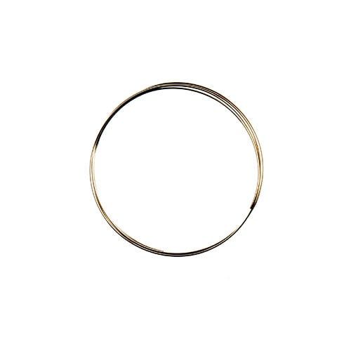 Bracelet en fil de mémoire plaqué argent sterling 1/pk